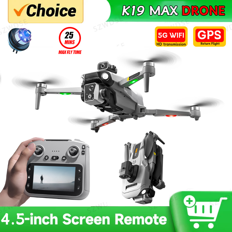 Drone Surveying - 2026 K19 MAX GPS Drone Kamera