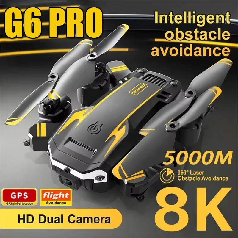 Drone Surveying - G6 Drone 8K 5G Profesyonel HD