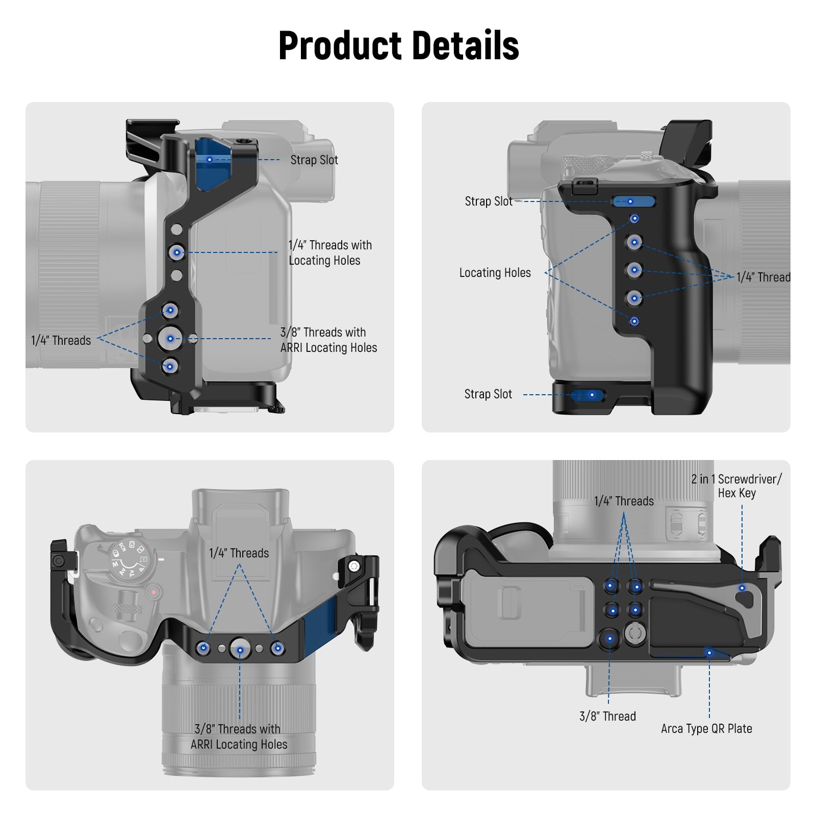 NEEWER R50 Kamera Kafesi Canon - Canon Camera Eos R50 incelemesi ve fiyatı