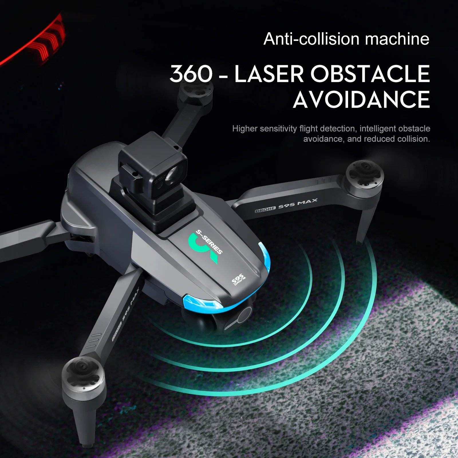 YENI S9S MAX MINI Drone 4K 2 E - Drone Aerial Photography incelemesi ve fiyatı
