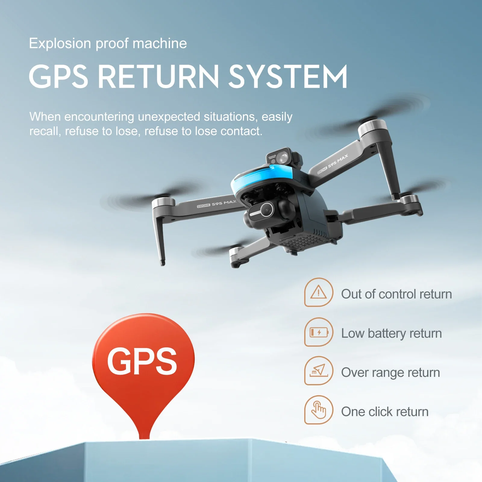 YENI S9S MAX MINI Drone 4K 2 E - Drone Aerial Photography incelemesi ve fiyatı